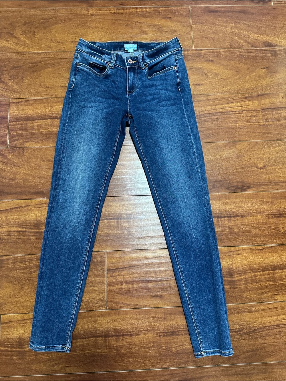 CeCe Dark Blue Skinny Jeans
